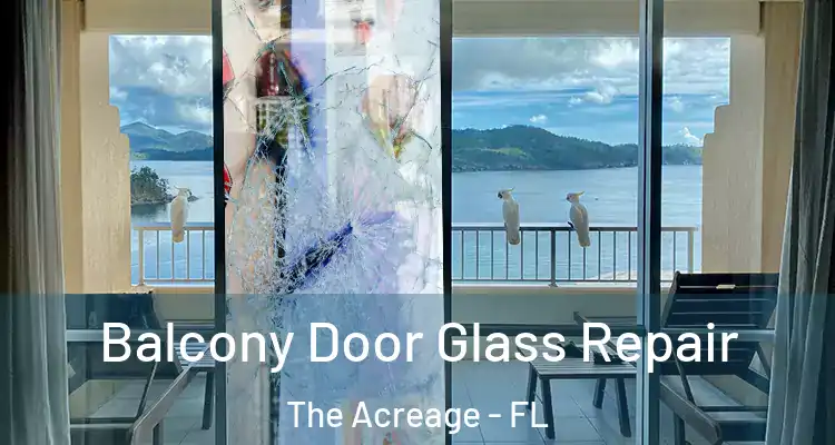  Balcony Door Glass Repair The Acreage - FL