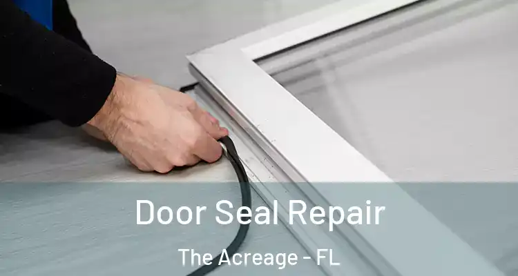  Door Seal Repair The Acreage - FL