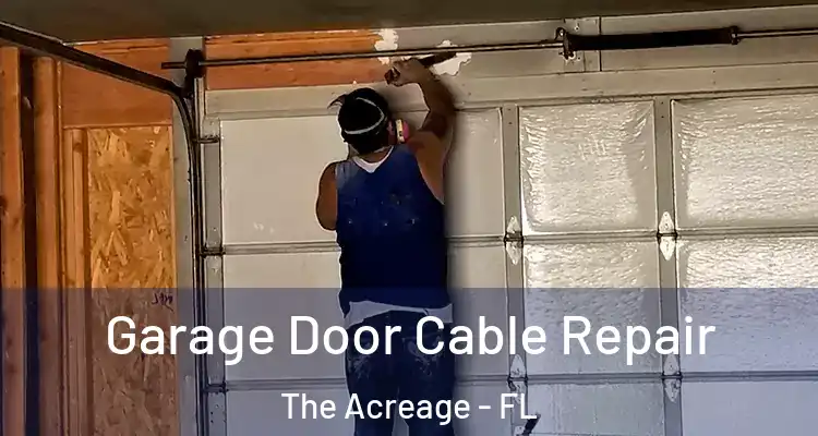  Garage Door Cable Repair The Acreage - FL