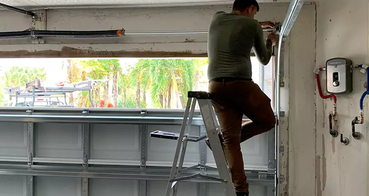 Garage Door Tension Spring Replacement in The Acreage, FL