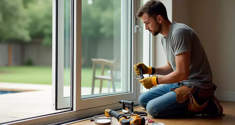 Sliding Glass Door Panel Repair in The Acreage, FL