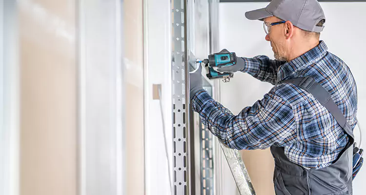 Sliding Patio Door Handle Repair in The Acreage, FL