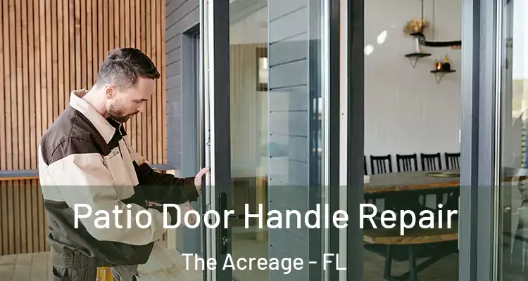  Patio Door Handle Repair The Acreage - FL