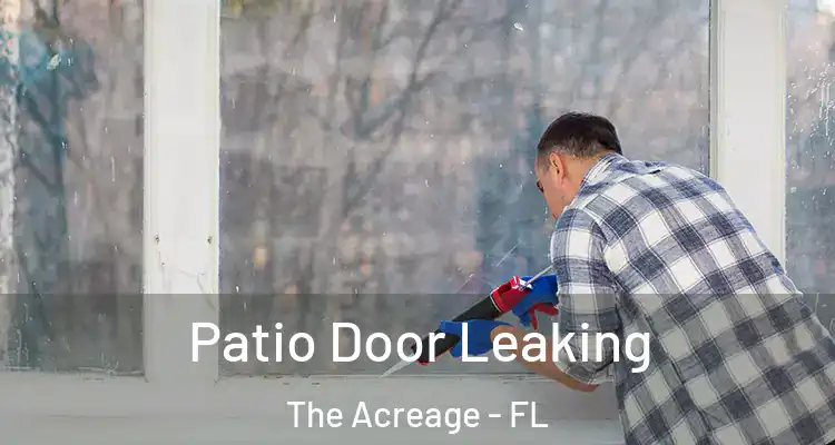  Patio Door Leaking The Acreage - FL