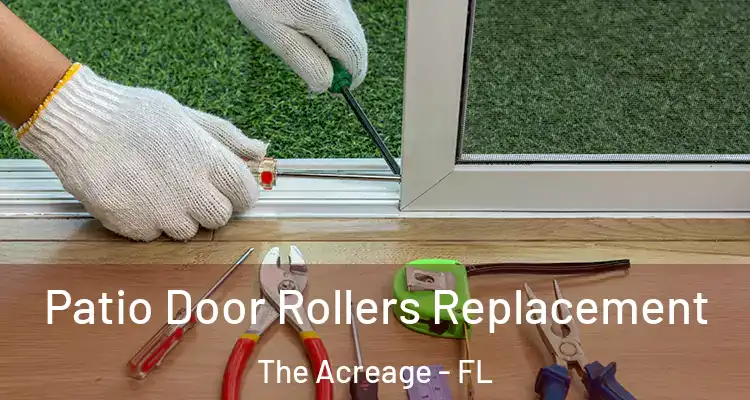  Patio Door Rollers Replacement The Acreage - FL