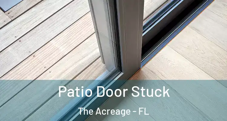  Patio Door Stuck The Acreage - FL