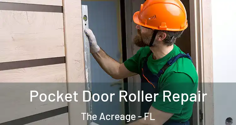  Pocket Door Roller Repair The Acreage - FL
