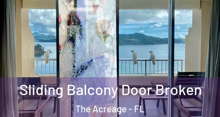  Sliding Balcony Door Broken The Acreage - FL