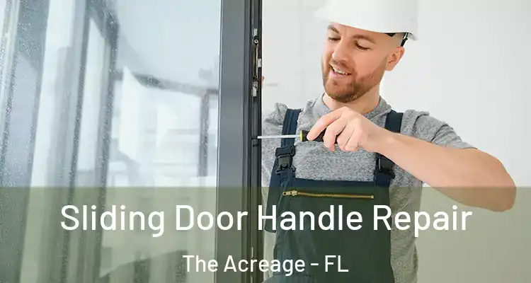  Sliding Door Handle Repair The Acreage - FL