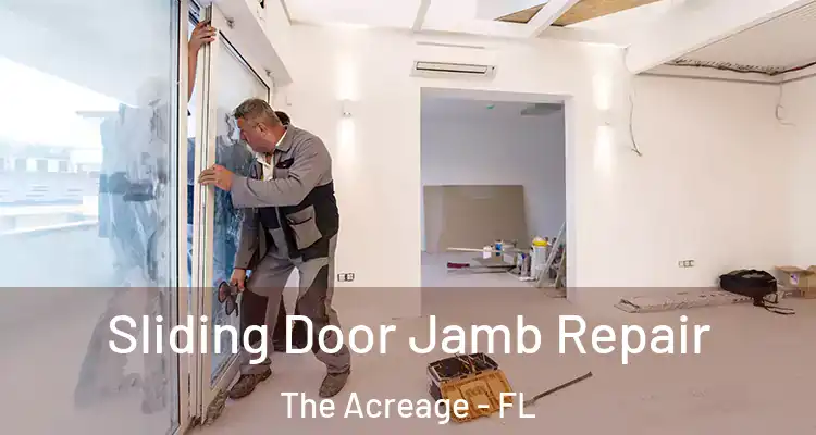  Sliding Door Jamb Repair The Acreage - FL