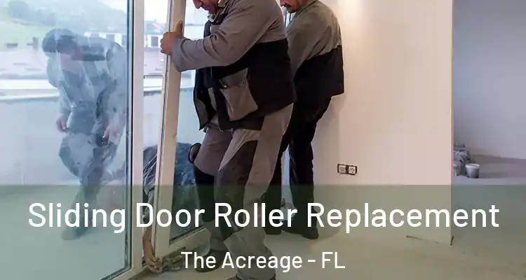  Sliding Door Roller Replacement The Acreage - FL