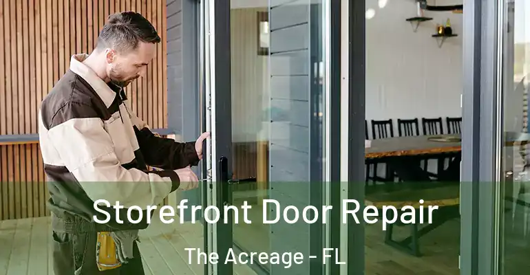  Storefront Door Repair The Acreage - FL